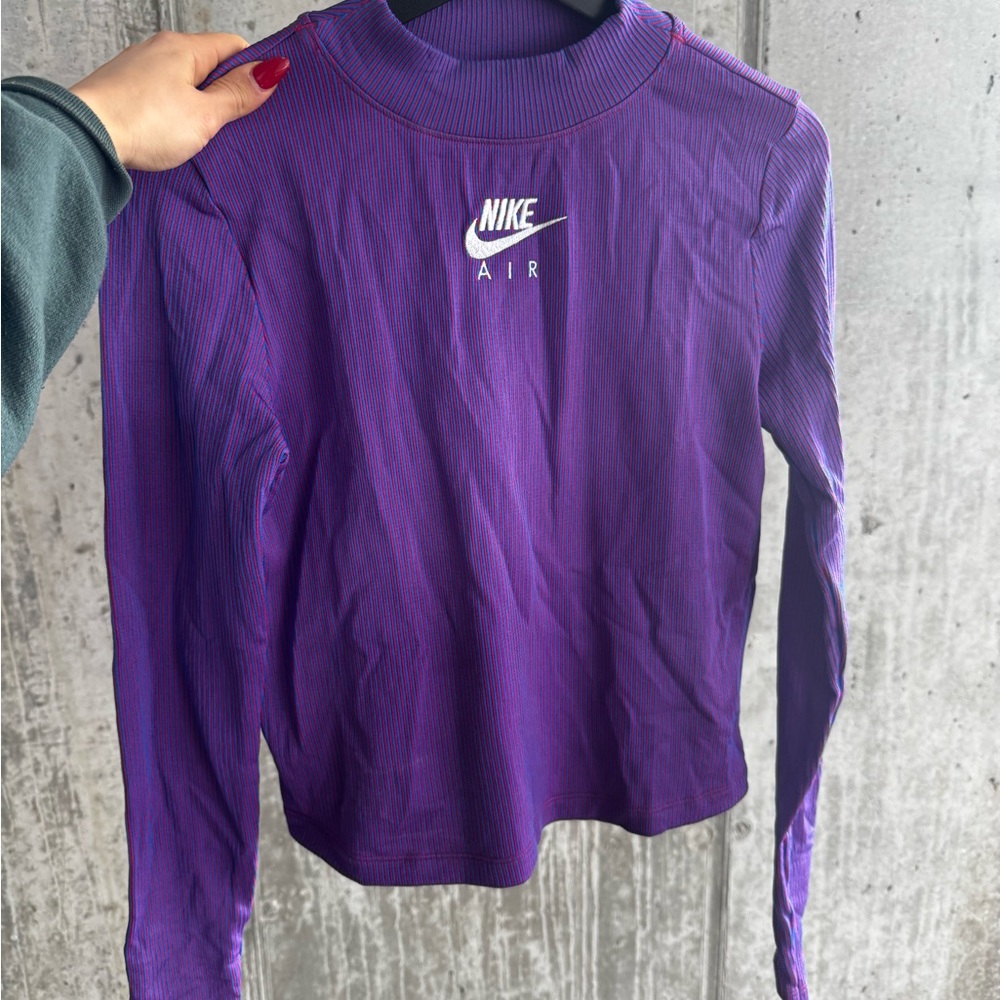 Nike Women's Purple Long Sleeve Top